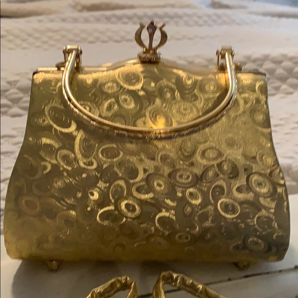 Vintage Gold Handbag